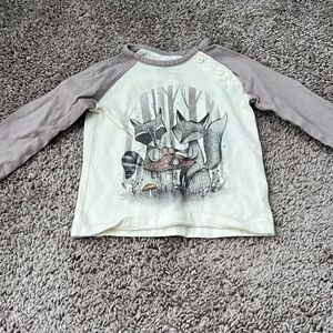 BabyGap Fox Forest Baseball Tshirt